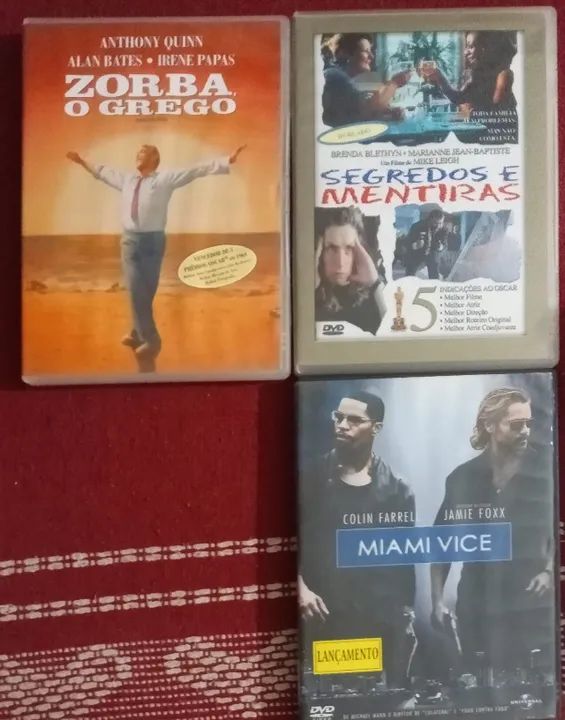 Filmes em DVD - Diversos gêneros