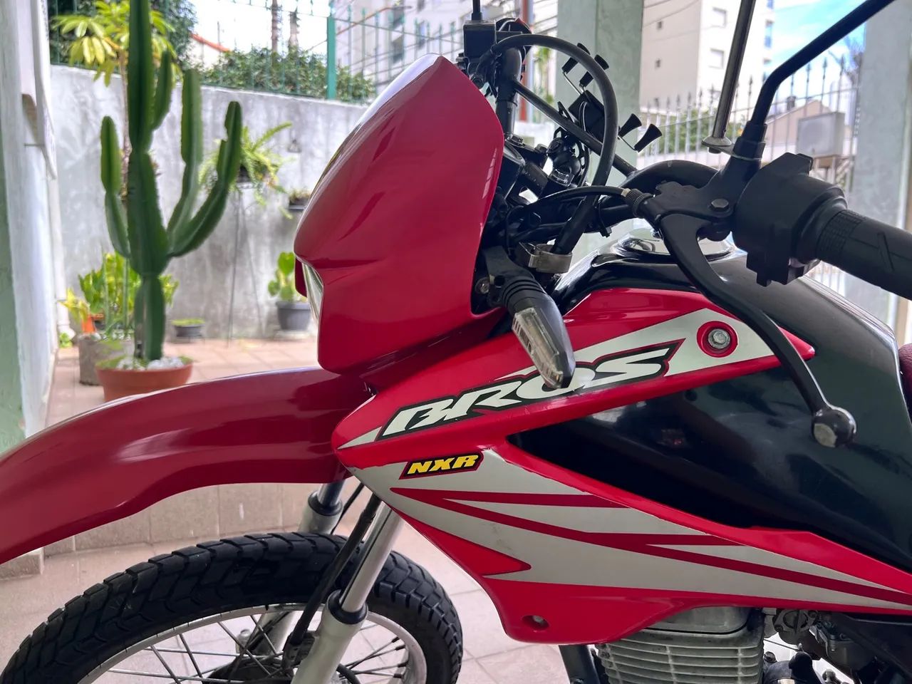 Honda Bros 150cc - Trail - Vermelha - Foto 10