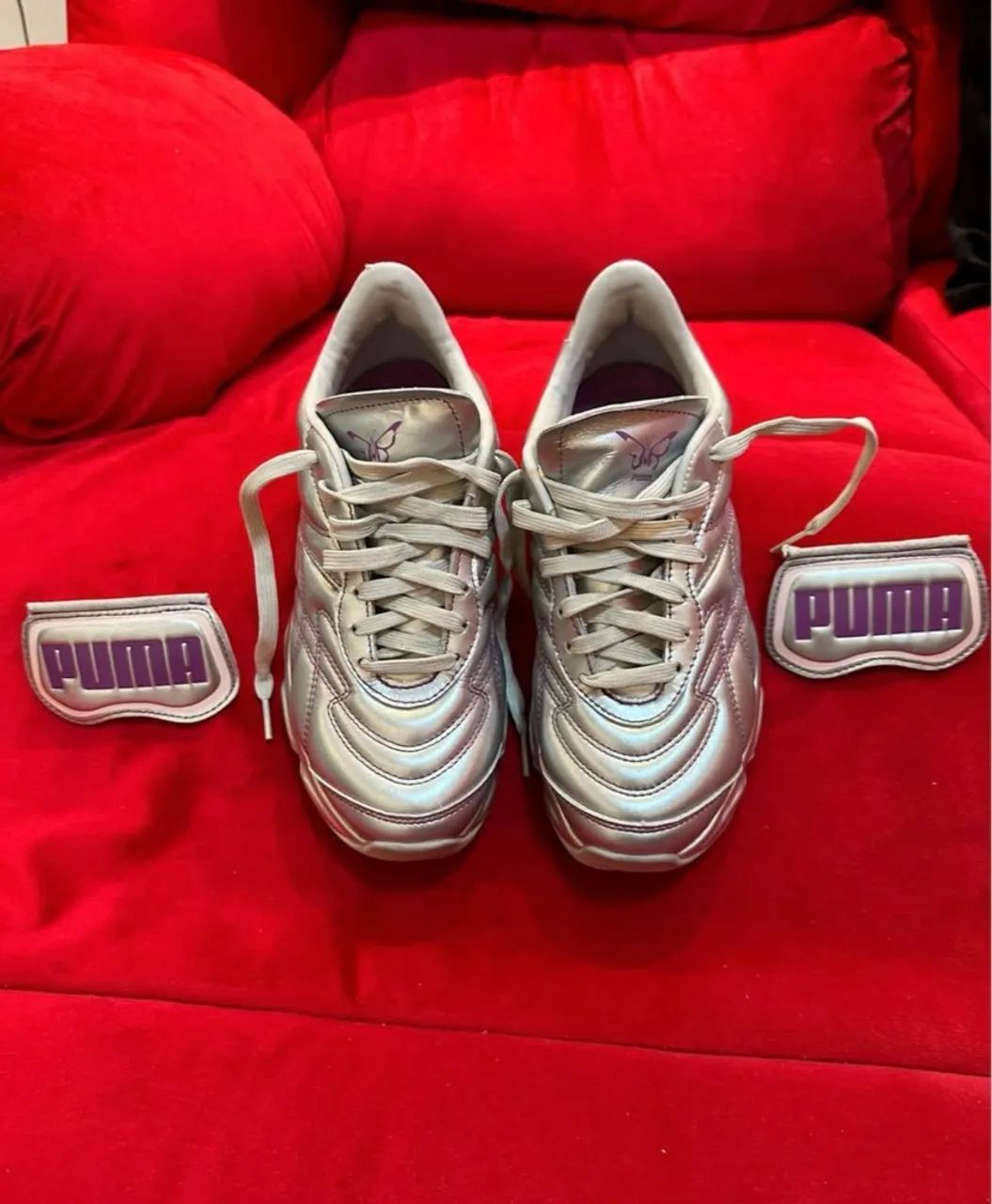 Tênis Puma colab Dua Lipa  - Foto 4