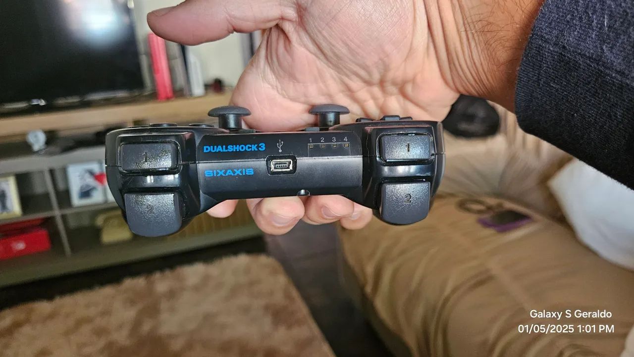 Controle PS3 Original DualShock  - Foto 3