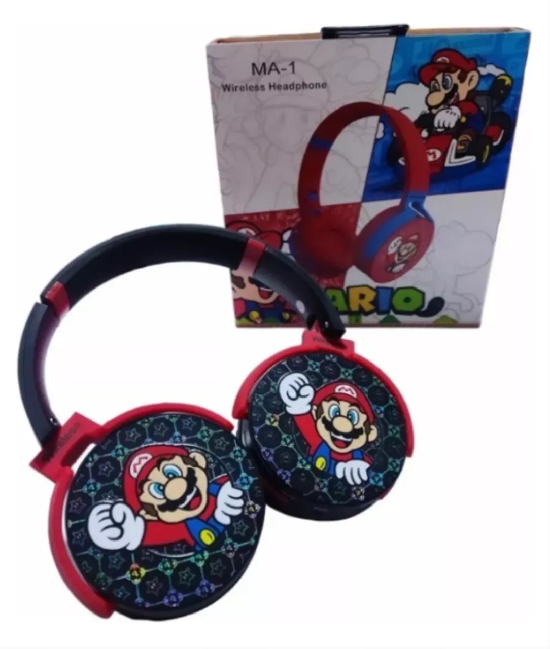 FONE DE OUVIDO BLUETOOTH SUPER MARIO MA-1 - Foto 2