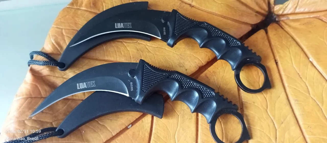 Par de Facas Karambit LuaTek SK-018