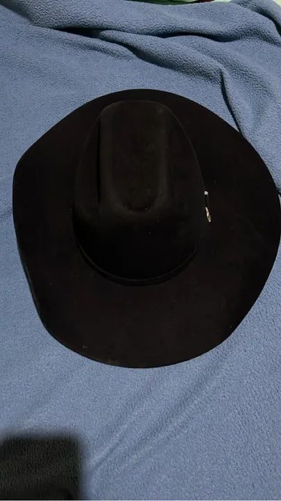 Chapéu Cowboy Preto - Stetson Cowboy Hat El Patron 30x Black - Foto 4