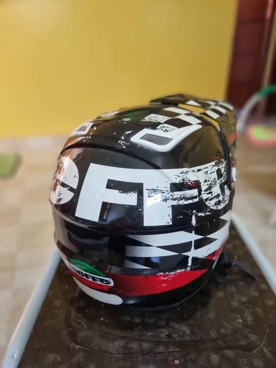 Capacete motocross bieffe - Foto 2