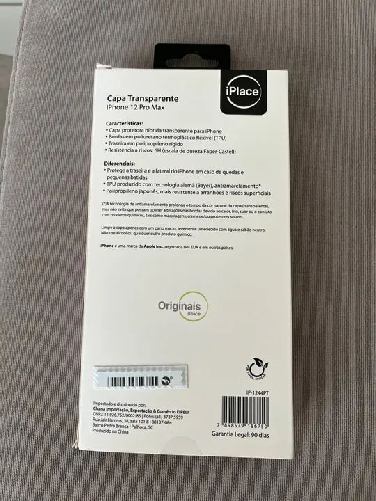 Capa Transparente iPlace iPhone 12 e 13 Pro Max - Foto 2