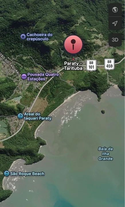 Terreno em Taquari - Paraty