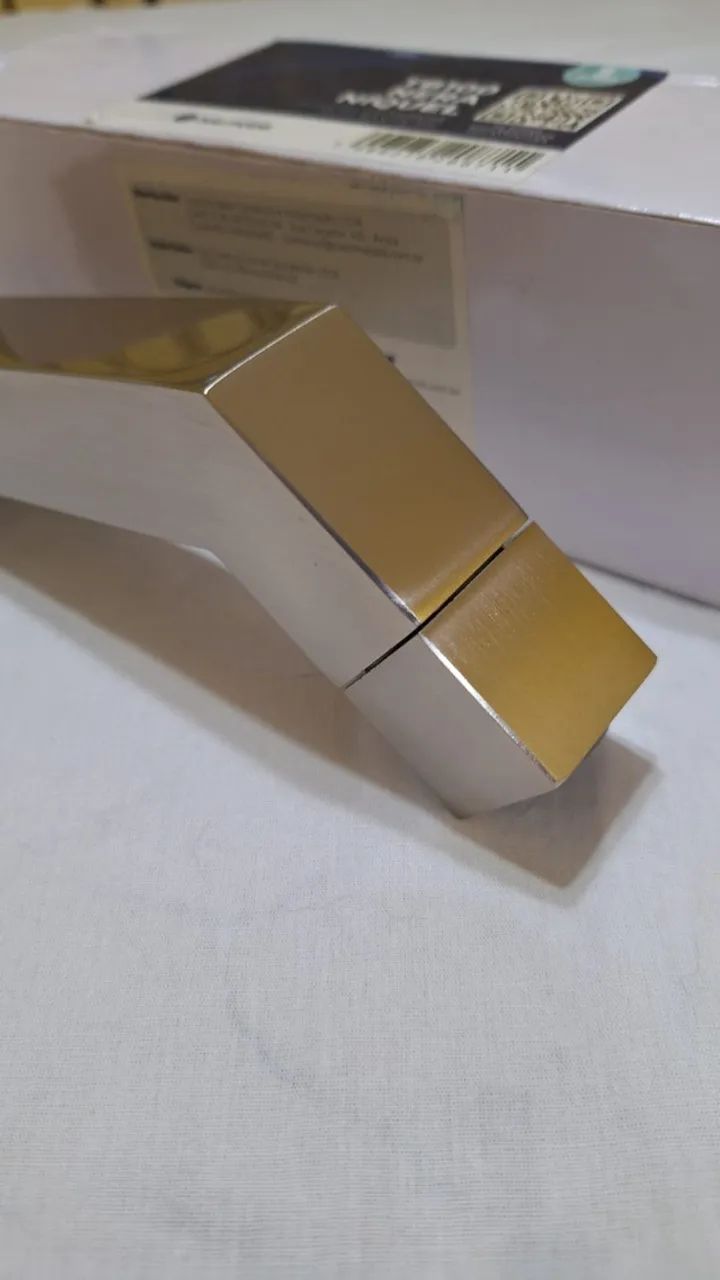 Torneira de parede para banheiro modelo TB100 Nera Níquel - Foto 3