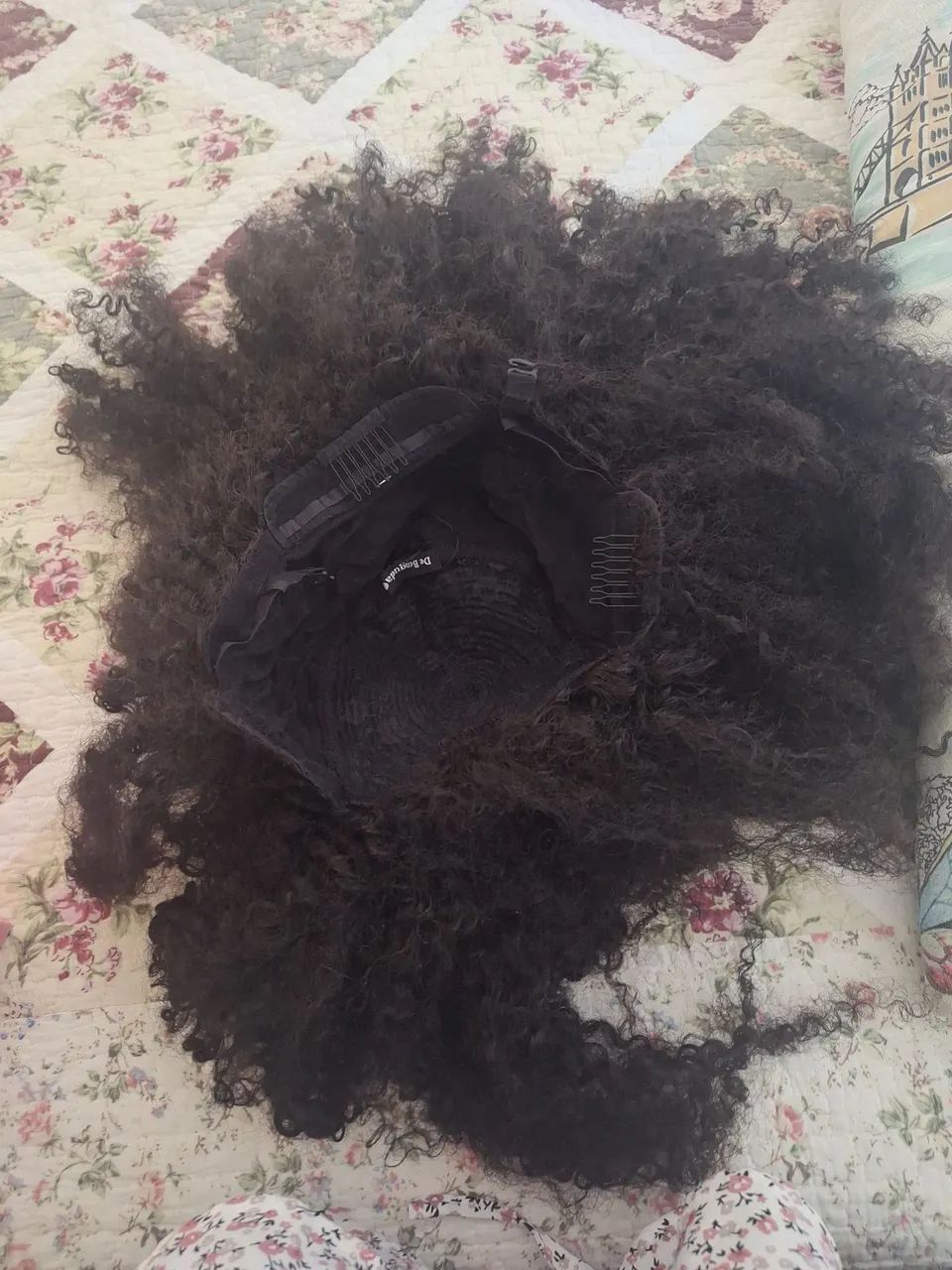 Peruca De benquela - Cabelo humano crespo afro - Foto 2
