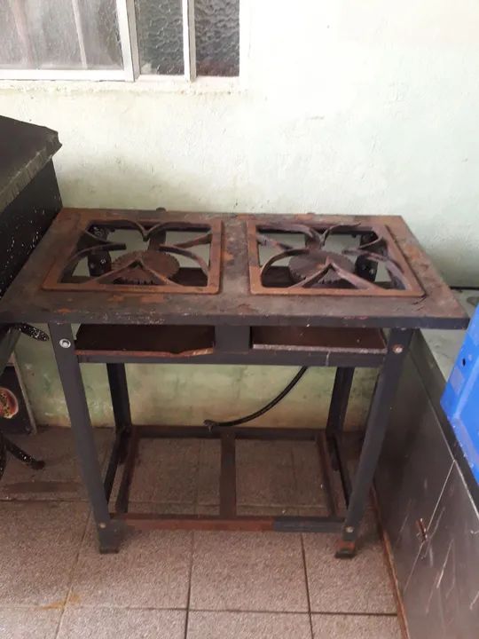 Churrasqueira a Carvão bafo usada leia a descrição para mais informações - Foto 6