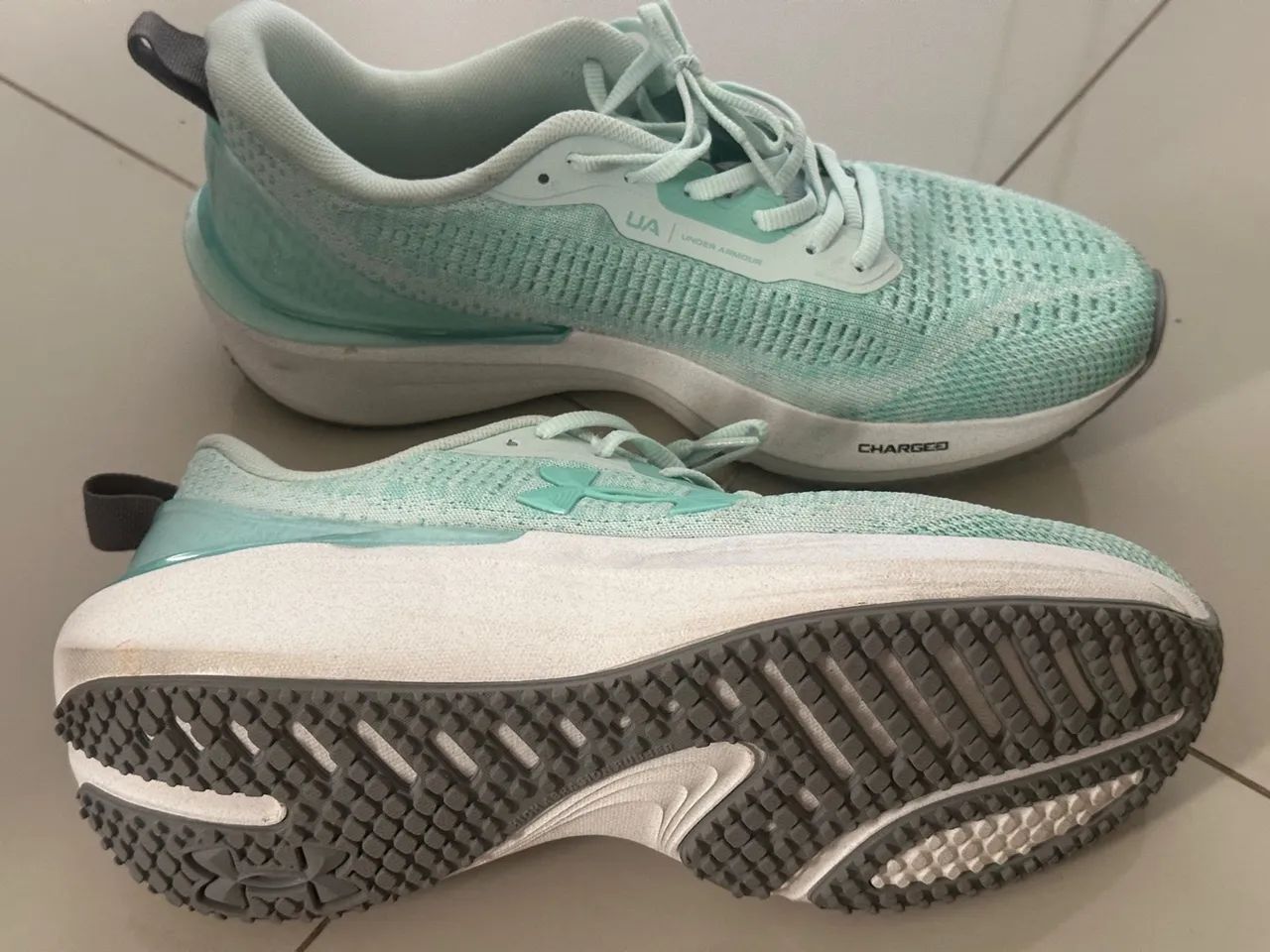 Tênis Under Armour utilizado uma única vez na academia número 41  - Foto 3