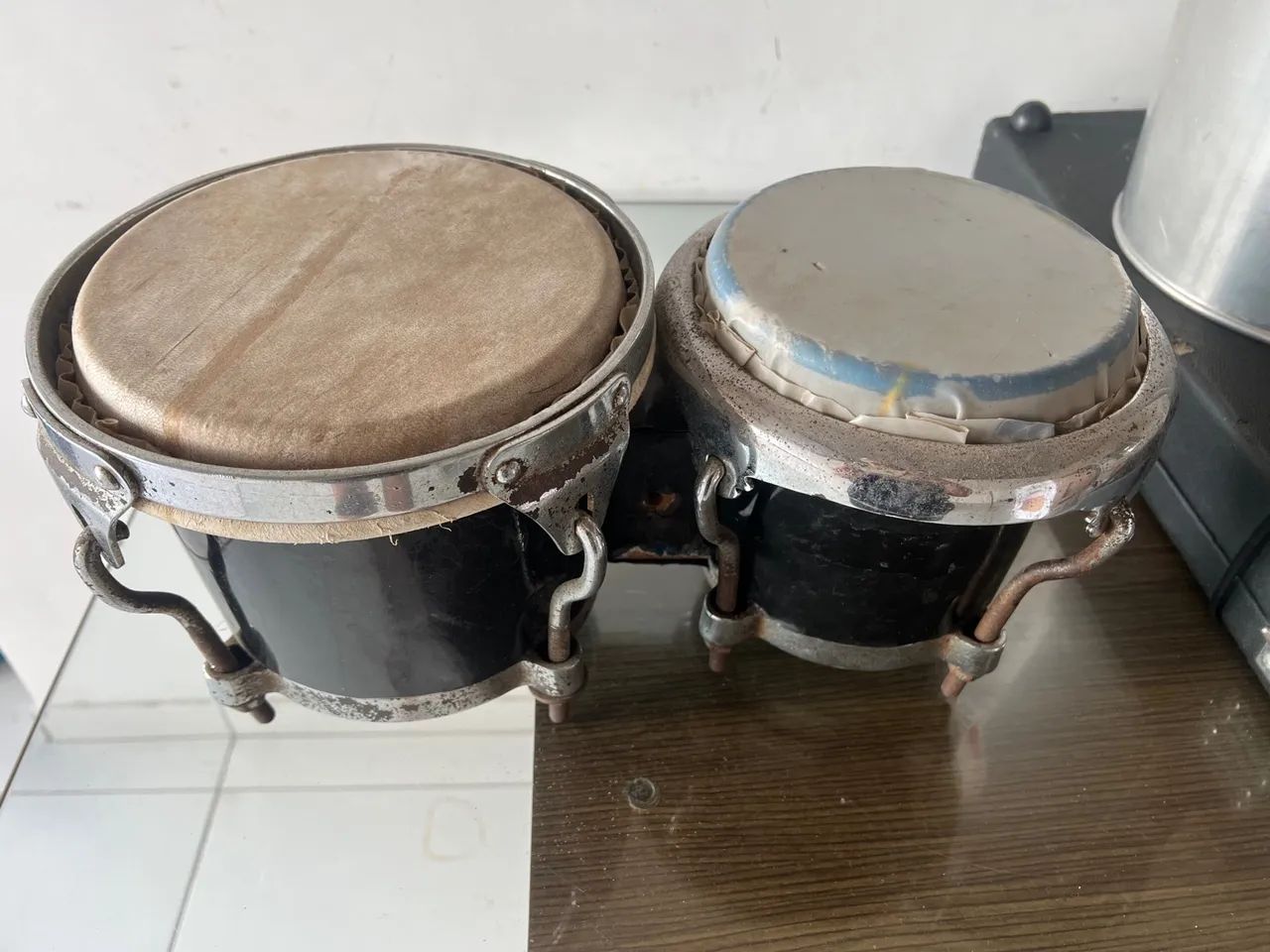Bongô Bauer madeira RARIDADE!