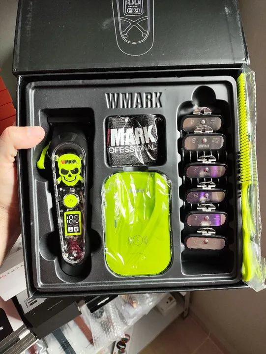 Máquina profissional WMARK NG-130 wireless - Foto 2
