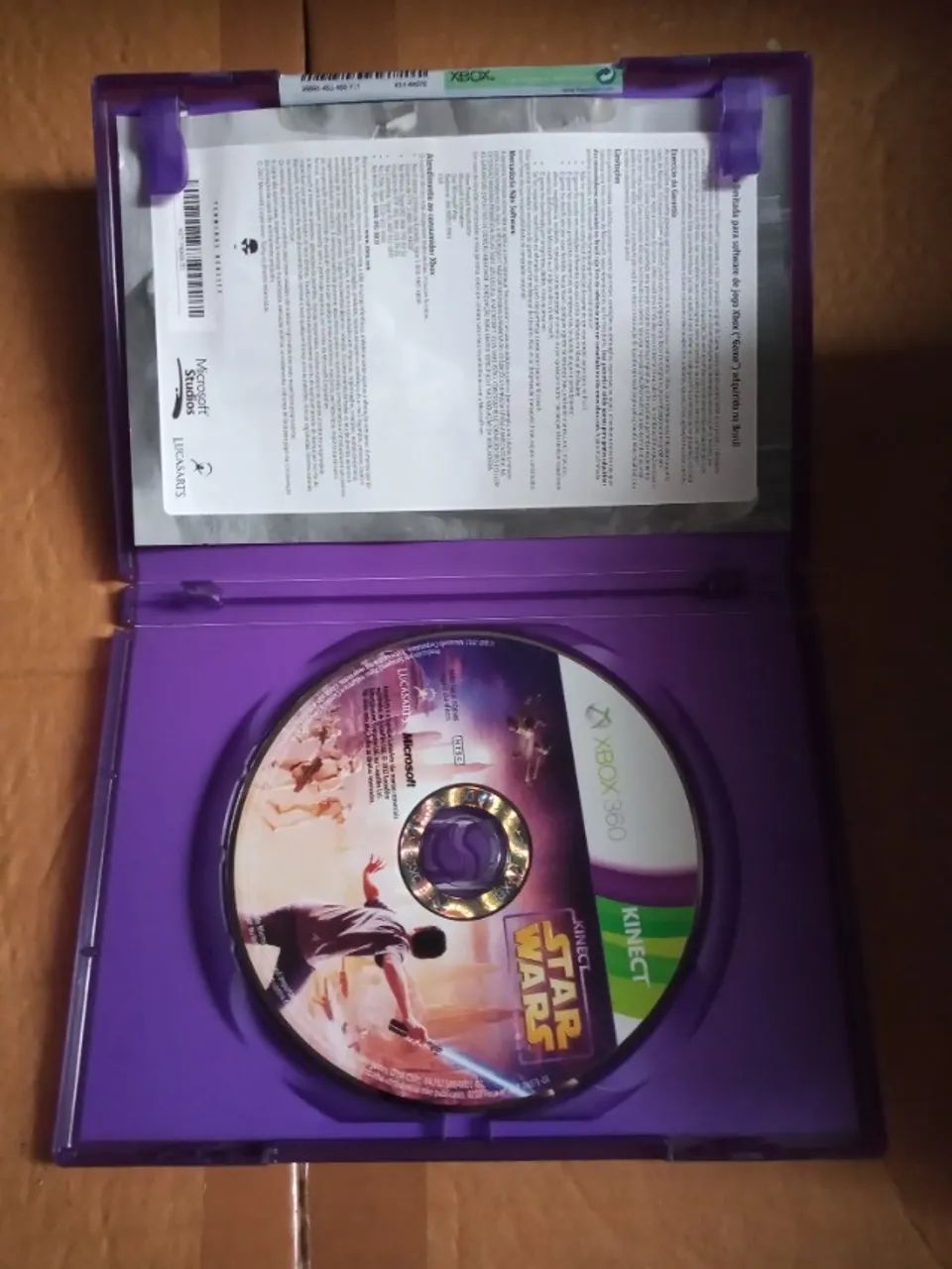 Kinect Star Wars Xbox 360 Original