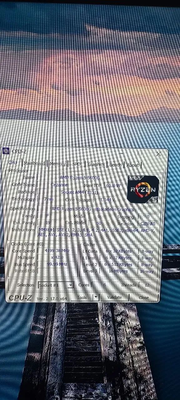 Processador AMD Ryzen 5 5600G 64307865873667122
