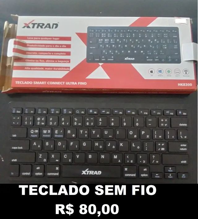 TECLADO SEM FIO 
