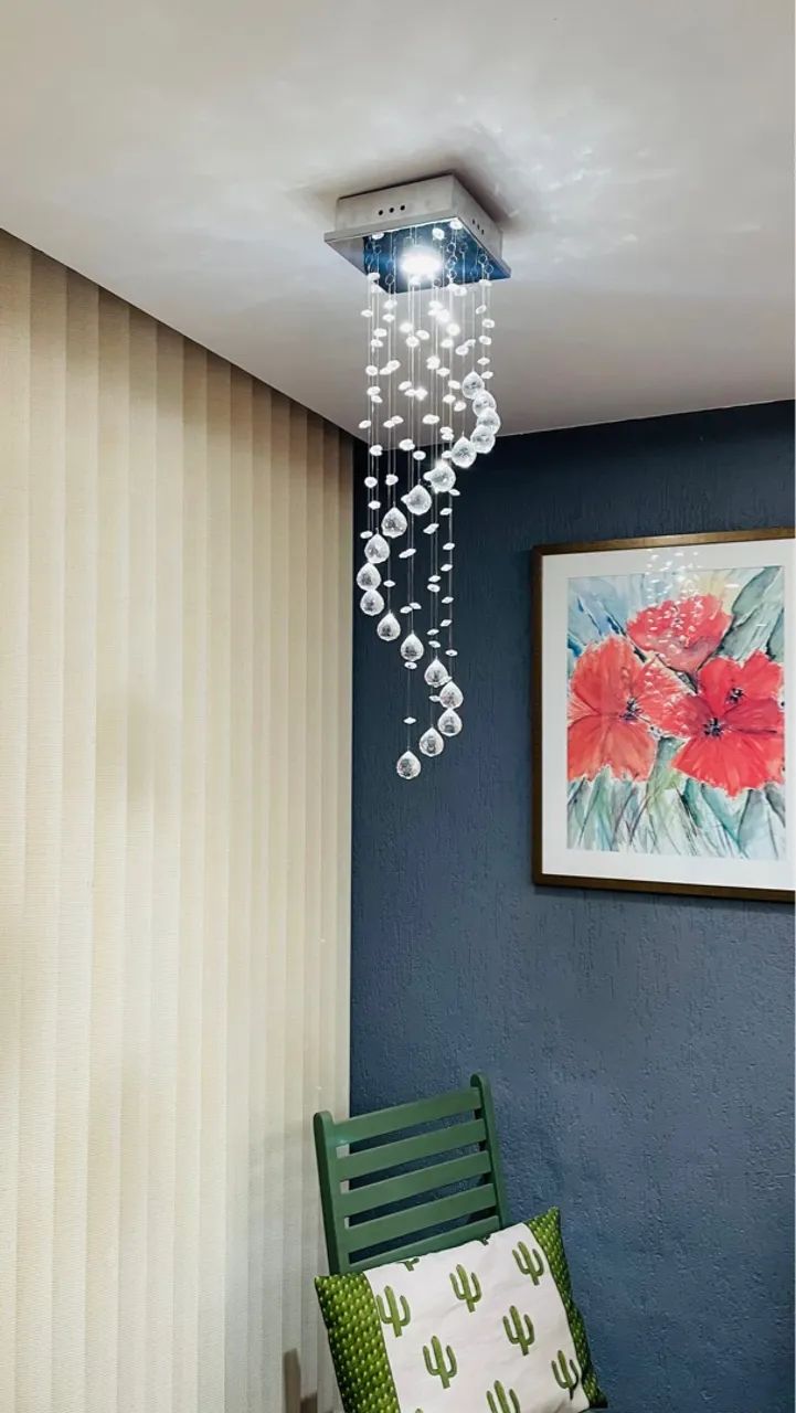 Lustre de cristal bolas  - Foto 2