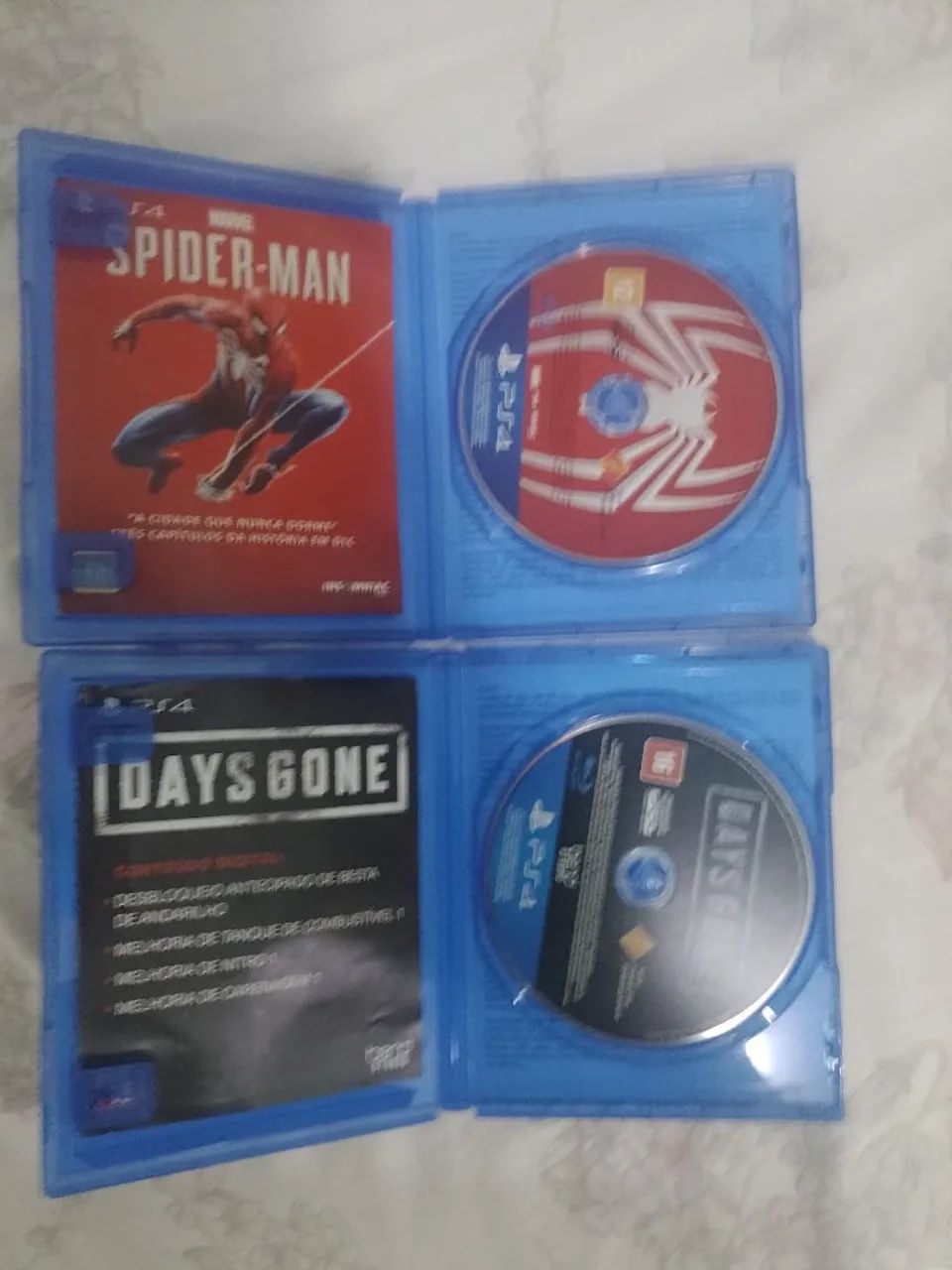 Jogos PS4: Marvel Spider-Man e Days Gone 100 reais cada um e tem conversa no preço! - Foto 4