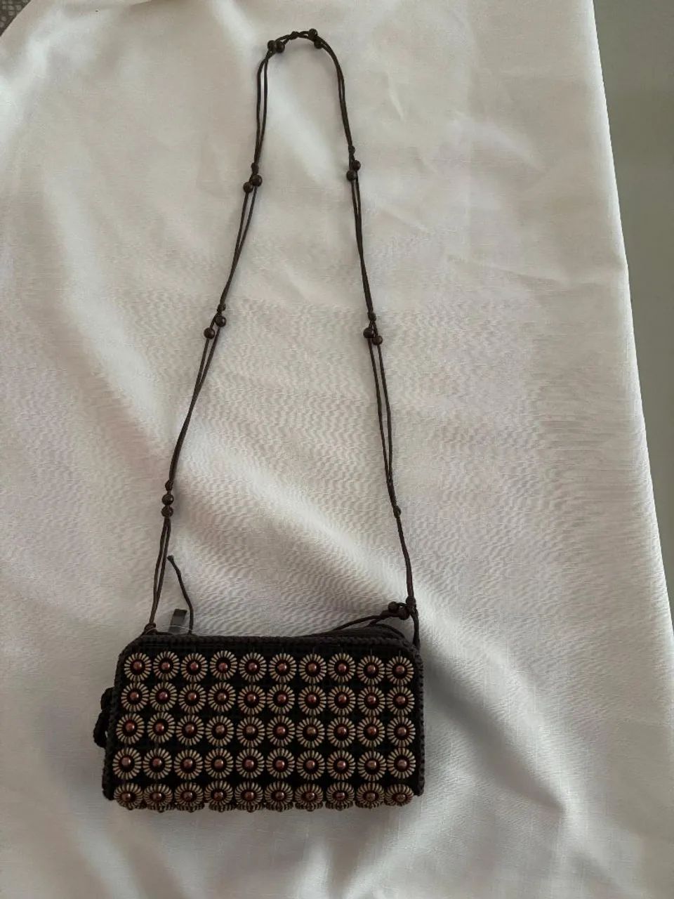 Bolsa de ombro artesanal