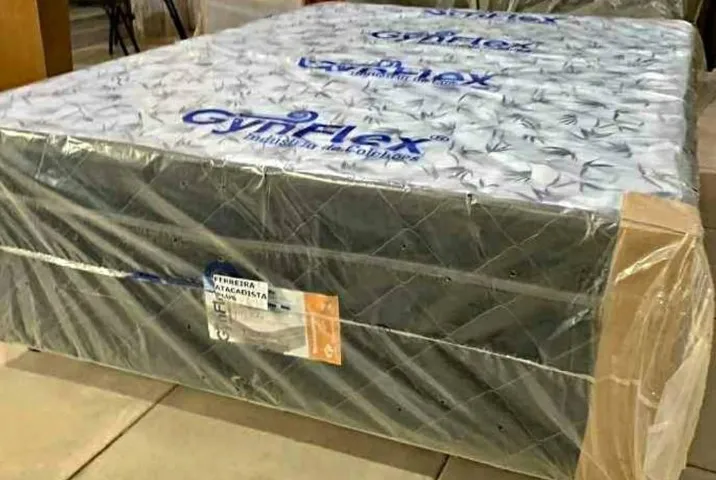 CAMA CASAL 10 CM ESPUMA. PREÇO IMBATIVEL