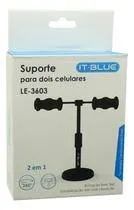 Suporte celular mesa duplo It.Blue LE-3603- preto - Foto 2