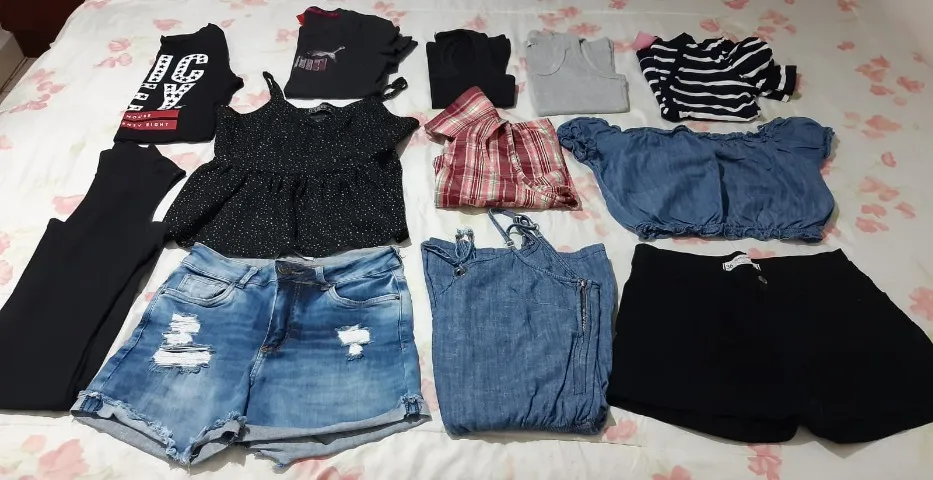 Roupas de sair, menina 14 anos