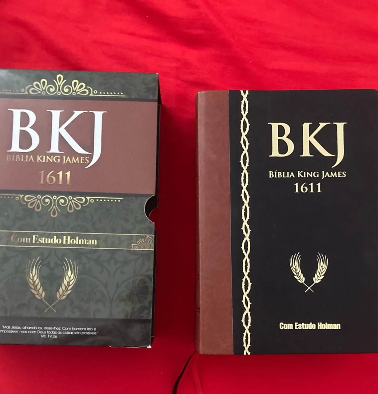 Bíblia King James 1611 - Com Estudo Holman