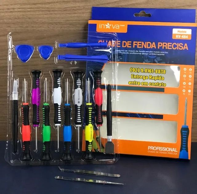 Chave de fenda precisa para celular - entrega das 9 ate as 22