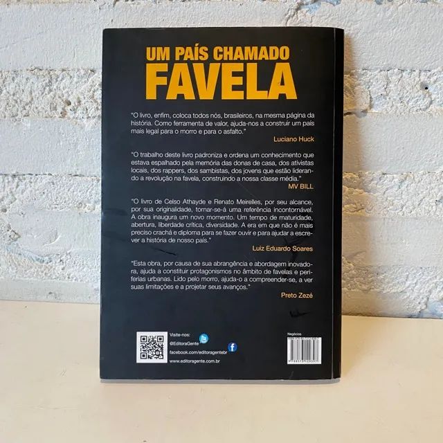 637 - Um país chamado Favela Renato Meirelles e Celso Athayde Livro  - Foto 2