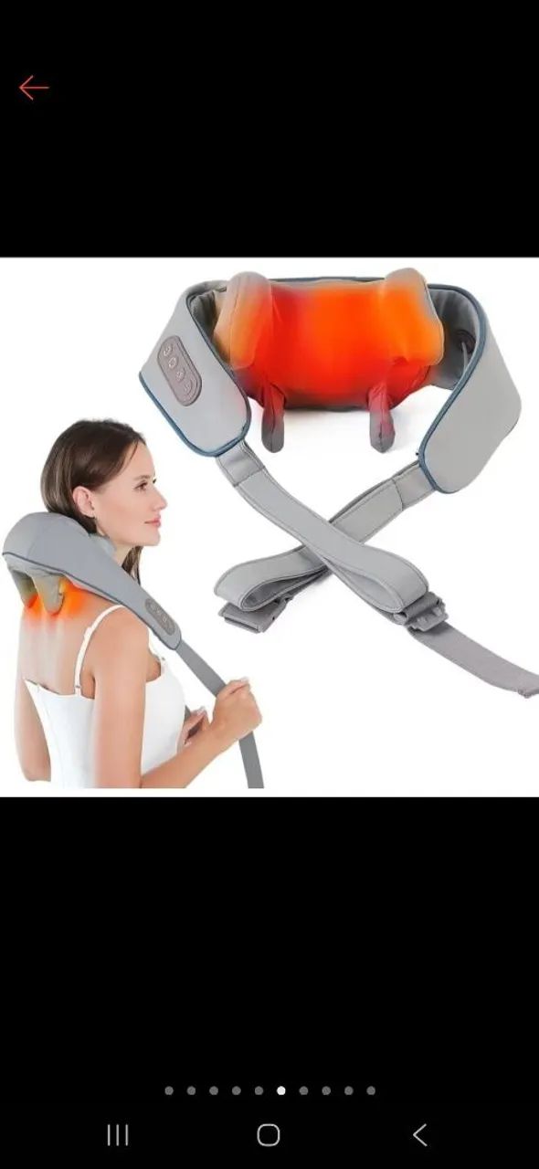 Massageador de Pescoço Elétrico Relaxante - Foto 2