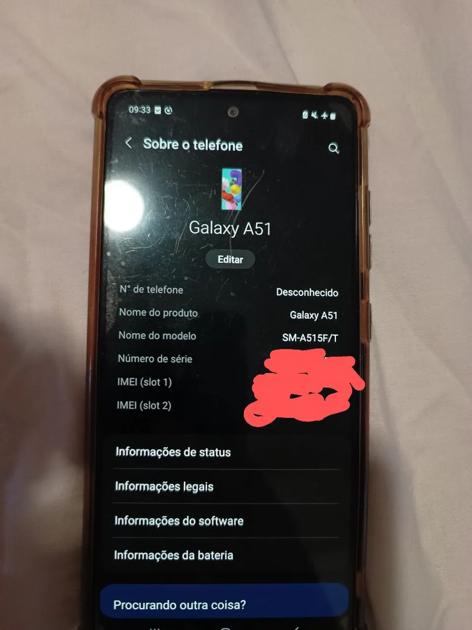 SAMSUNG A51 EM ÓTIMAS CONDIÇÕES