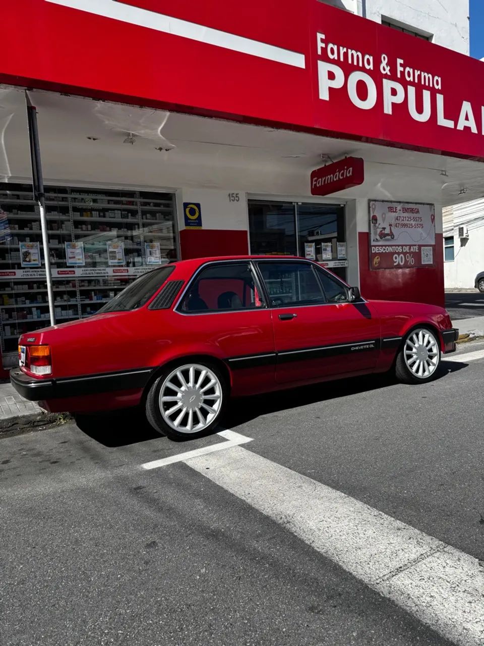 Vendo Chevette DL 1993 Placa Preta Relíquia  - Foto 5