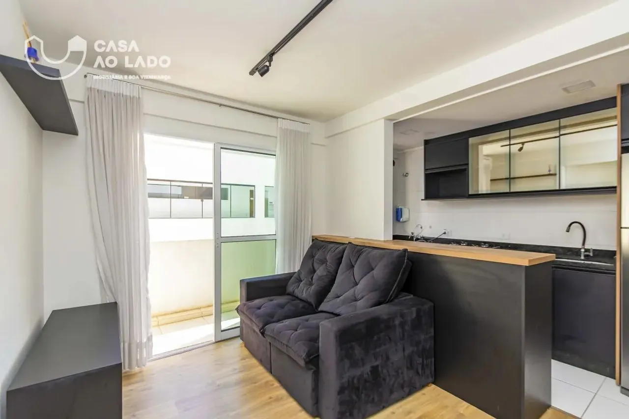 Apartamento 50m² Mobiliado com 01 quarto no Agua verde - Curitiba/PR