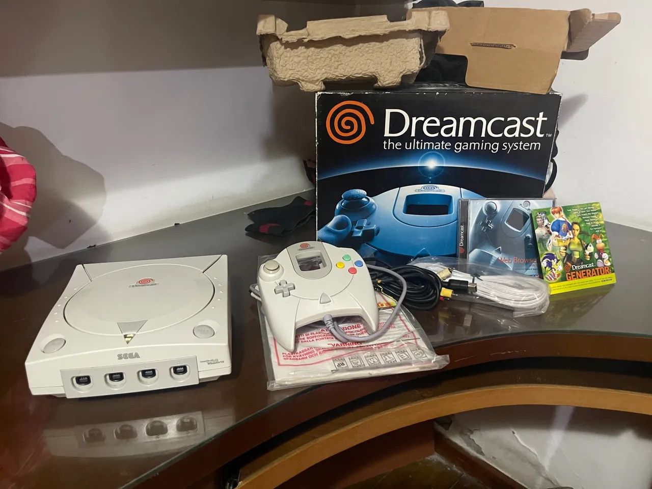 Dreamcast completo na caixa - Foto 2