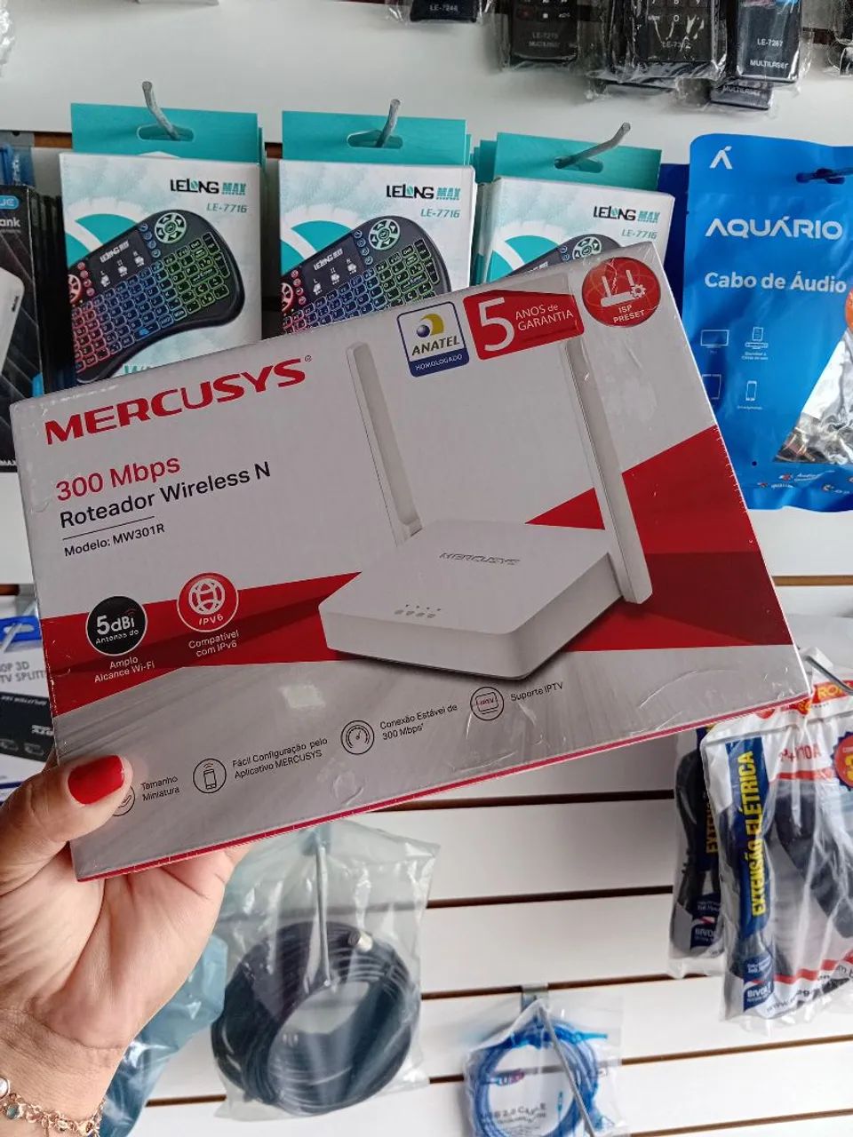 Roteador Wireless Mercusys 300Mbps - MW301R