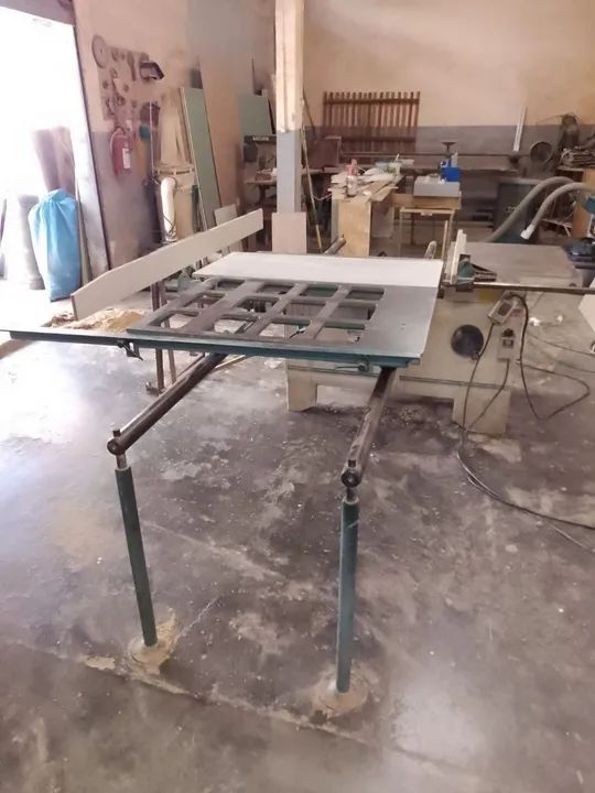 Serra Esquadrejadeira Profissional Para Marcenaria Léo Madeiras - Foto 4