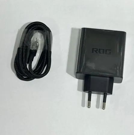 Carregador Rog Phone 6 - Preto, Completo, Original - Foto 3