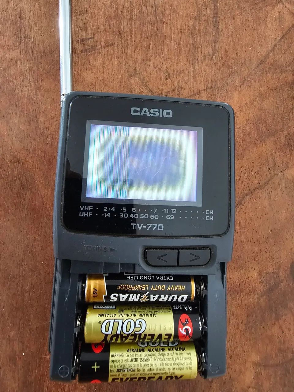 CASIO TV-770 analógica - Relíquia. - Foto 4