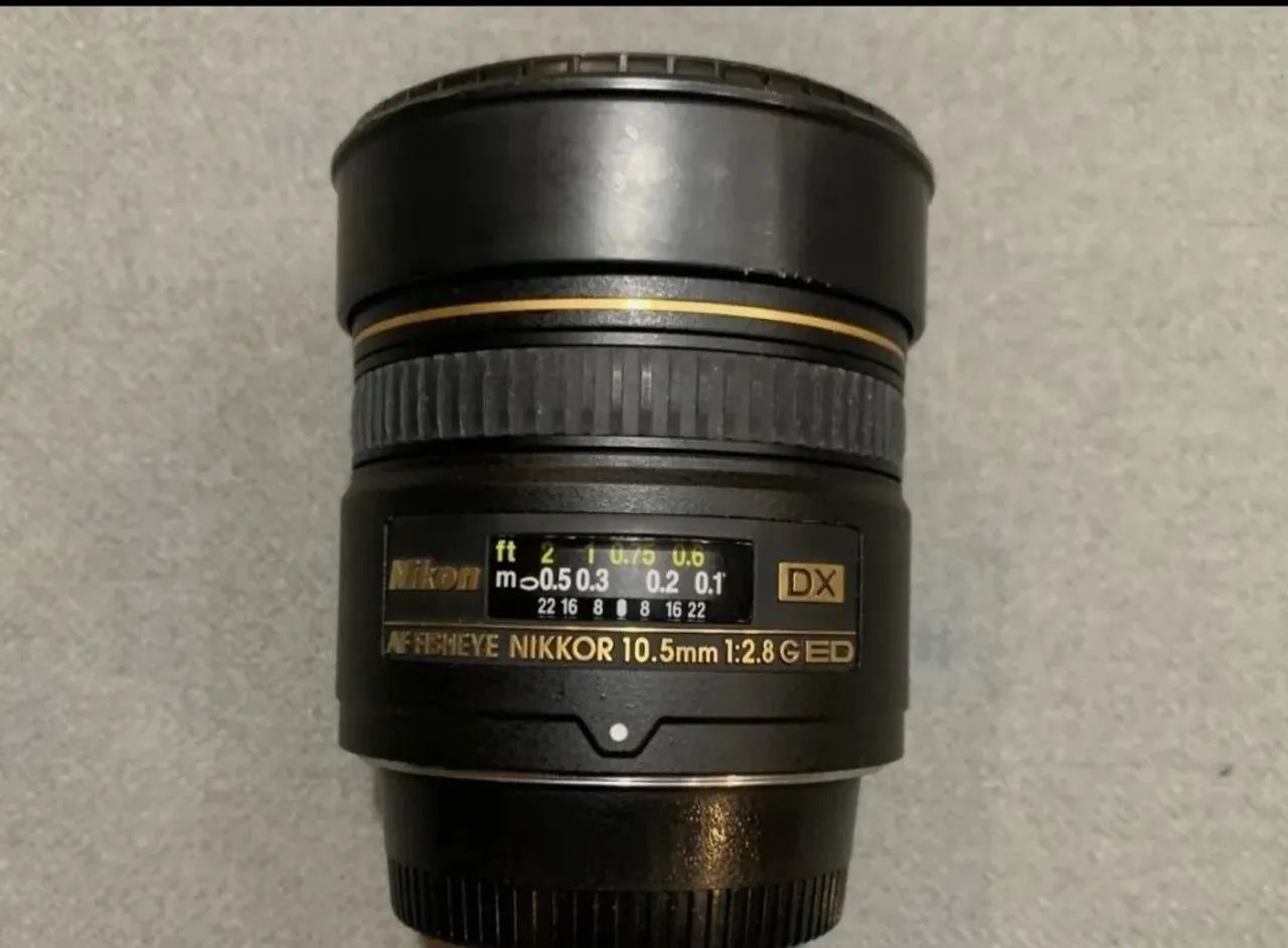 Lente Nikon AF Fisheye 10.5mm f/2.8G ED DX - Foto 2