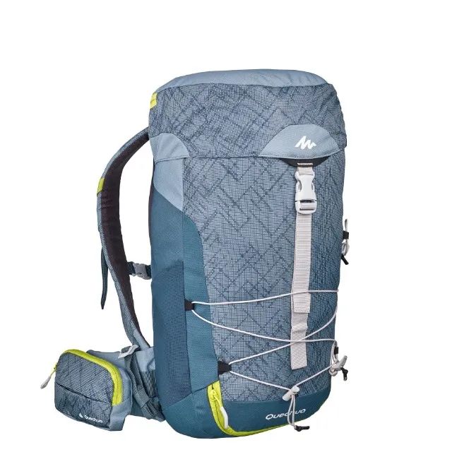 Mochila viagem caminha trekking quechua 40l azul MH100