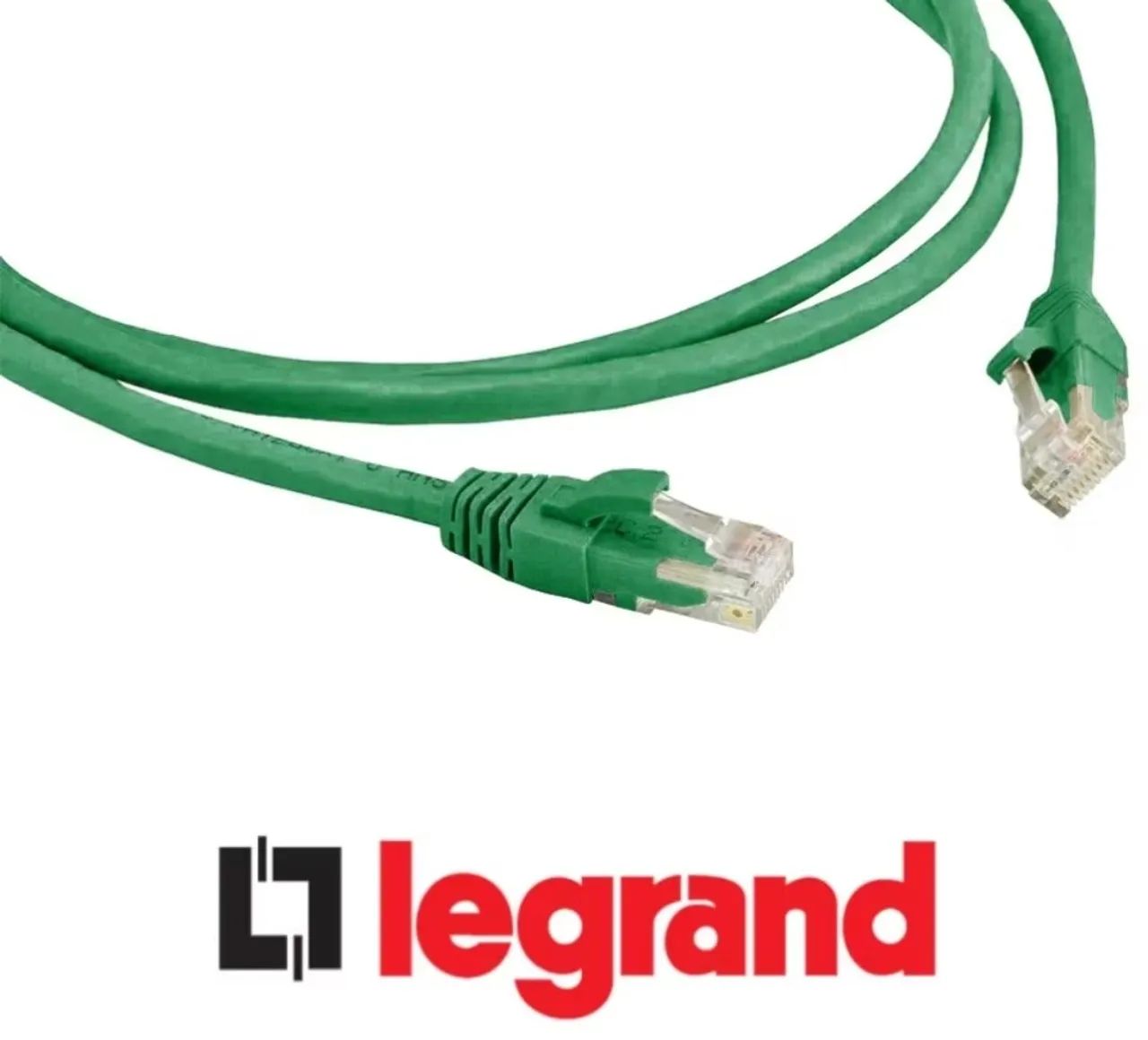 Cabo de Rede Patch Cord Cat6 3 Metros Verde Legrand - Foto 2