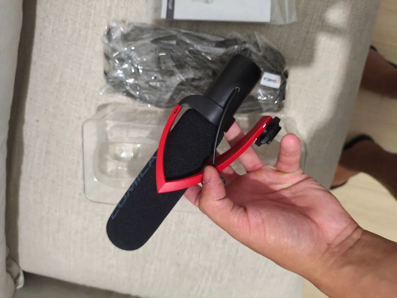 Me icrofone cômica v30 pro novo - Foto 3