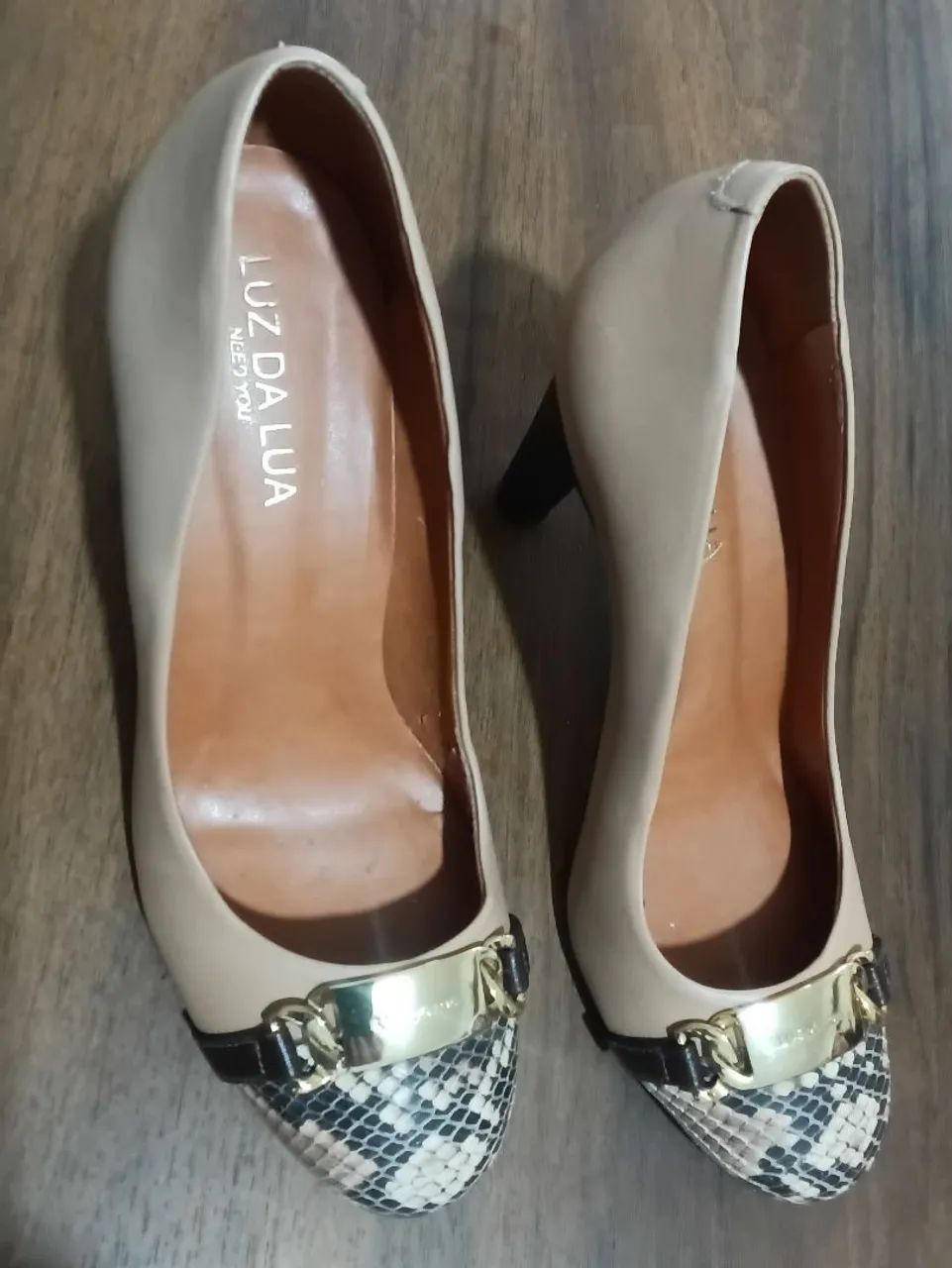 Sapato Feminino Scarpin de Luxo número 36  - LUZ DA LUA - Foto 5