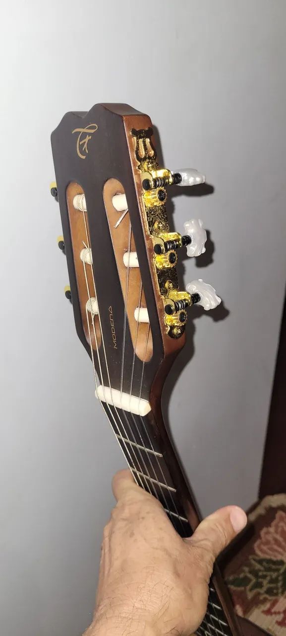 Violão elétrico Nylon  - Foto 4