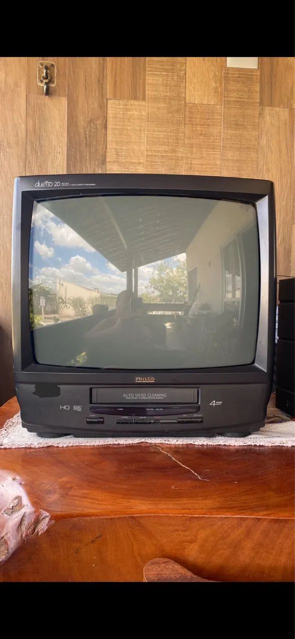 Old Philco TV with built-in VCR64308570084354120
