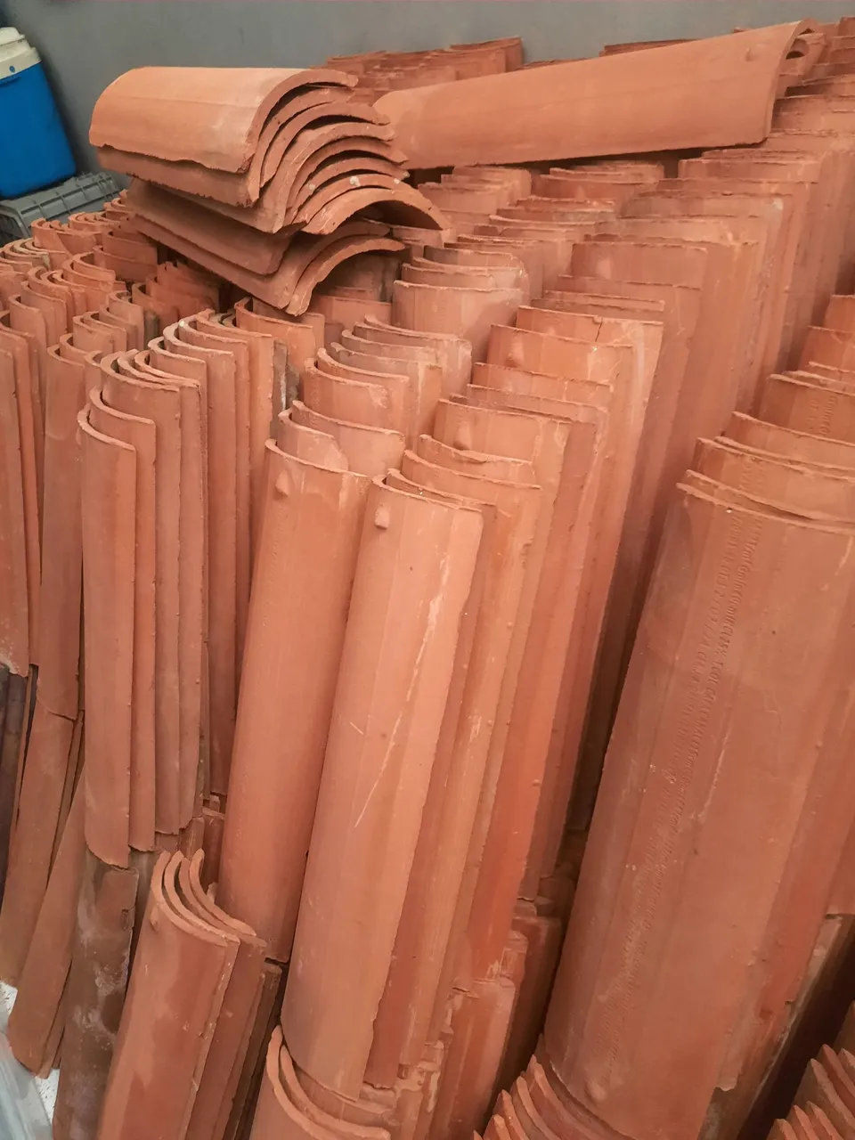 Telhas de Cerâmica para Construção