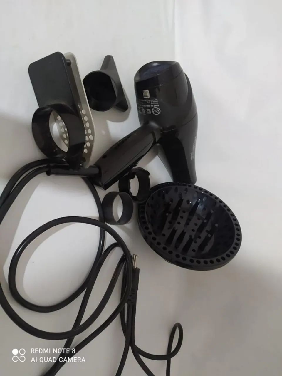 Secador de cabelo Faiff Tourmaline ion 2100w 220V com acessórios 
