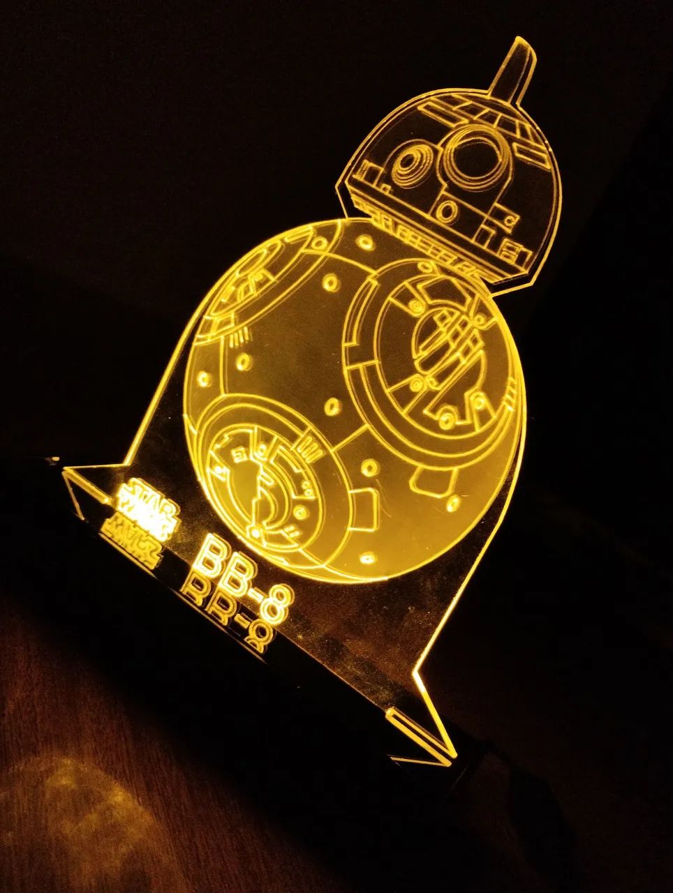 Star Wars BB-8 - Iluminação Decorativa