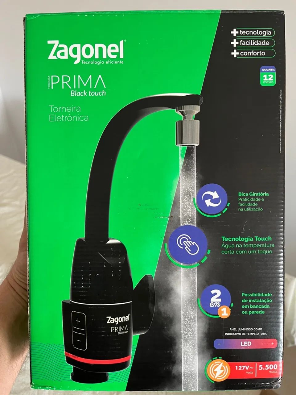 Zagonel Prima Electric Faucet – Hot Water