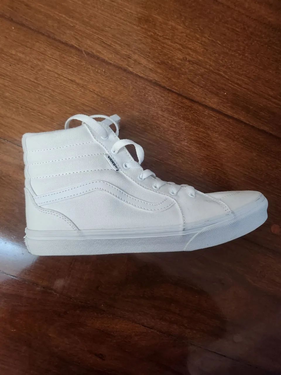 Tênis Vans Sk8-Hi Branco Calçados Nova Petrópolis, São