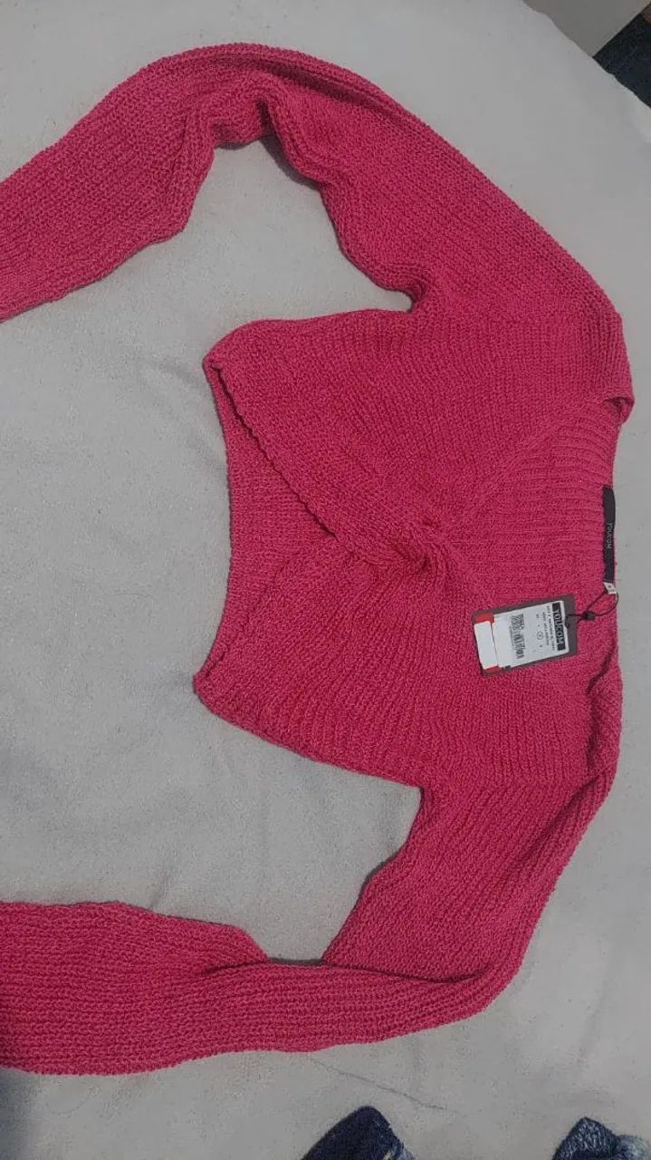 Cropped tricô Youcom - Foto 3